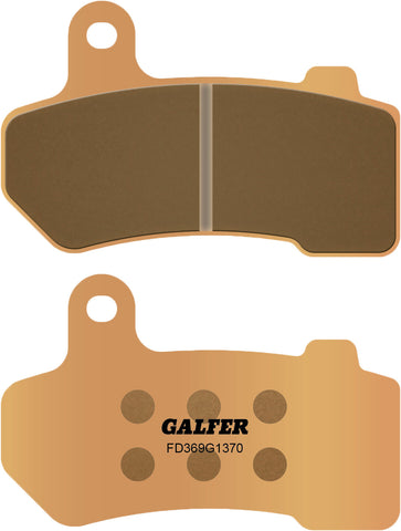 GALFER BRAKE PADS HH SINTERED FR/RR `08-19 FLH (EX. TRIKE) FD369G1370