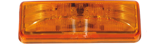BLUHM REPLACEMENT RECTANGLE 3-LED AMBER- NO BASE BL-TRLEDSQA