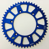 SUNSTAR REAR SPROCKET ALUMINUM 51T-520 BLU HON/YAM 5-359251BL