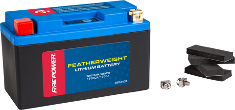 FIRE POWER FEATHERWEIGHT LITHIUM BATTERY 165 CCA 12V/36WH HJT9B-FP-B