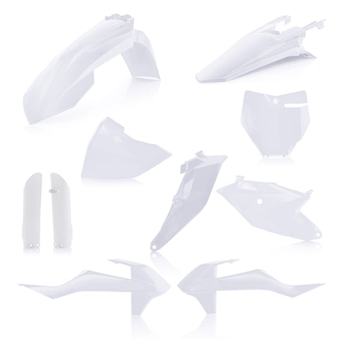 ACERBIS FULL PLASTIC KIT WHITE 2686026811