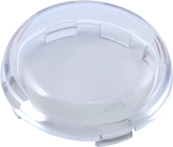 CHRIS PRODUCTS TURN SIGNAL LENS BULLET STYLE CLEAR DHD5C