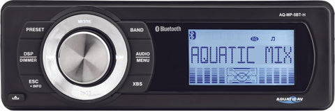 AQUATIC AV BLUETOOTH MP3 MEDIA PLAYER W/ AM/FM RADIO AQ-MP-5BT-H