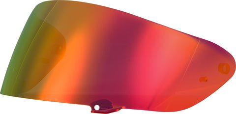 FLY RACING SENTINEL OUTER FACESHIELD RED MIRROR XD-13-RED