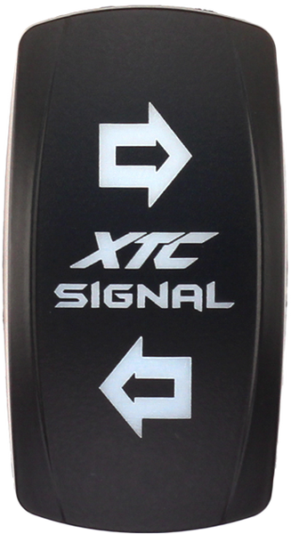 XTC POWER PRODUCTS DASH SWITCH ROCKER FACE TURN SIGNAL VERTICAL SW00-00117023