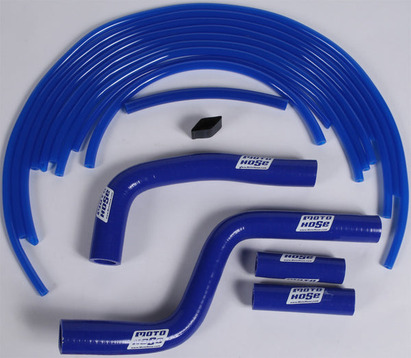 MOTO HOSE SILICONE HOSE KIT (BLUE) 24-22B