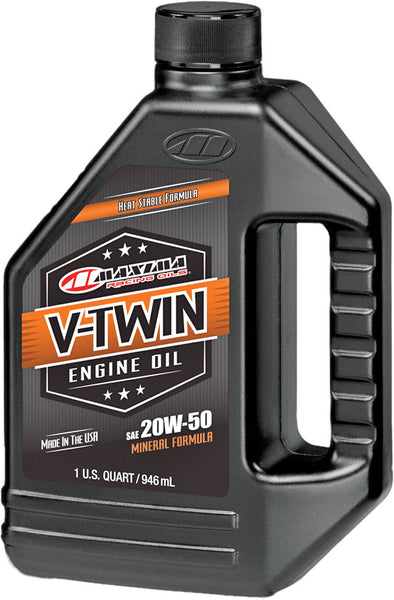 MAXIMA V-TWIN ENGINE OIL 20W-50 128OZ 30-069128