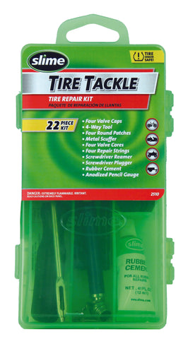 SLIME 22/PC TIRE TACKLE W/BOX 2510