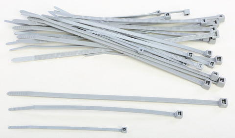 HELIX ASSORTED CABLE TIES GREY 30/PK 303-4688
