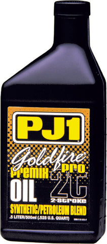 PJ1 GOLDFIRE PRO PREMIX 2T OIL 1/2 -LITER 8-16