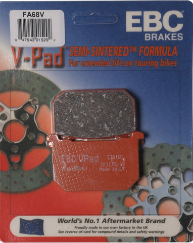 EBC BRAKE PADS V-SERIES FA68V