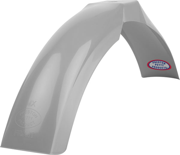 PRESTON PETTY MX FRONT FENDER SILVER/GRAY 8555500004