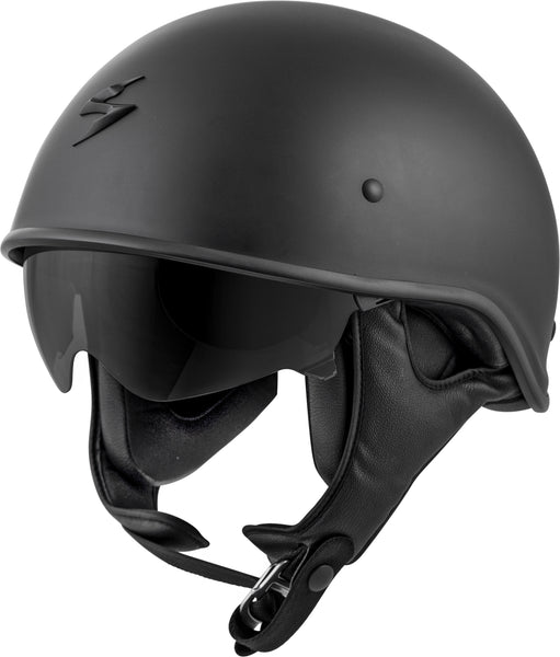 SCORPION EXO EXO-C90 OPEN-FACE HELMET MATTE BLACK 2X C90-0107