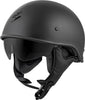 SCORPION EXO EXO-C90 OPEN-FACE HELMET MATTE BLACK 2X C90-0107