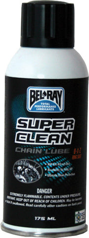 BEL-RAY SUPER CLEAN CHAIN LUBE 175ML 99470-A175W