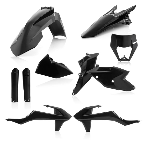 ACERBIS FULL PLASTIC KIT BLACK 2733420001