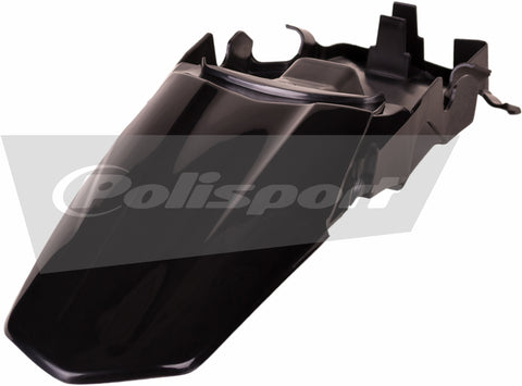 POLISPORT REAR FENDER BLACK 8579300003