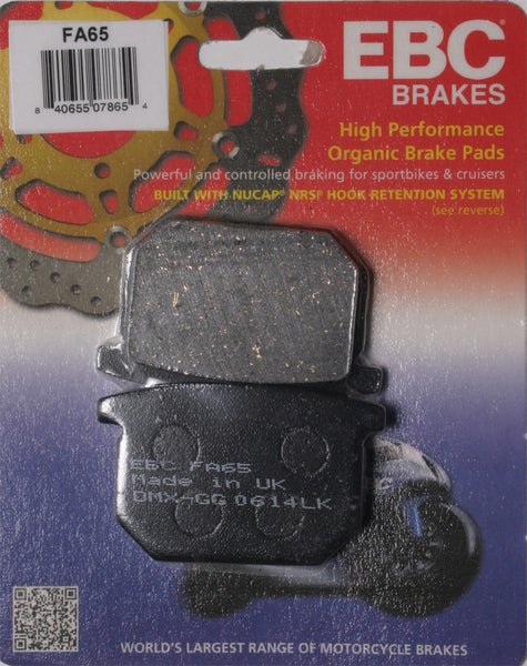 EBC BRAKE PADS FA65