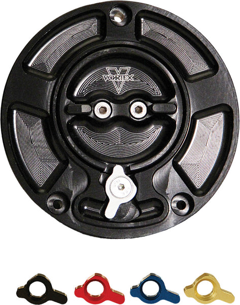 VORTEX GAS CAP V3 BLK DUC GC110K