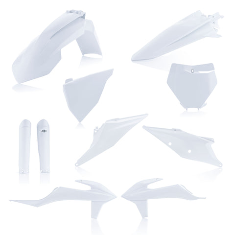 ACERBIS FULL PLASTIC KIT WHITE 2726496811