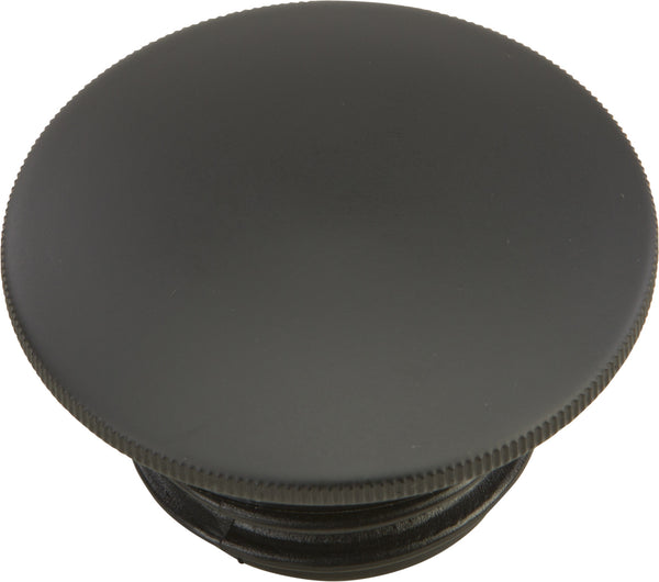 HARDDRIVE GAS CAP SCREW-IN SMOOTH VENTED MATTE BLACK `96-20 012572