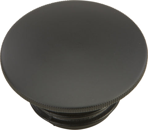 HARDDRIVE GAS CAP SCREW-IN SMOOTH VENTED MATTE BLACK `96-20 012572