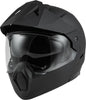 FLY RACING ODYSSEY ADVENTURE MODULAR HELMET MATTE BLACK LG 73-8331LG