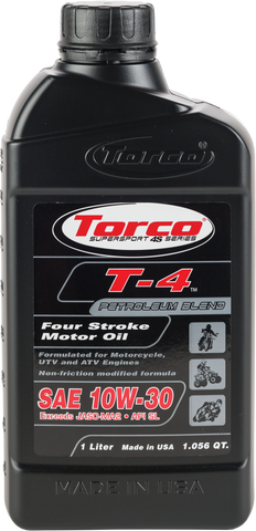 TORCO T-4 4-STROKE MOTOR OIL 10W30 1L T611030CE