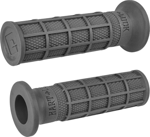 ODI SINGLE PLY WAFFLE GRIPS VTWIN GRAPHITE V02FWH