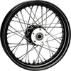 HARDDRIVE REAR 40 SPOKE WHEEL BLACK 16X3.5 1