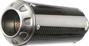 HOTBODIES MGP EXHAUST SLIP-ON CARBON FIBER CAN STAINLESS END CAP 41102-2404