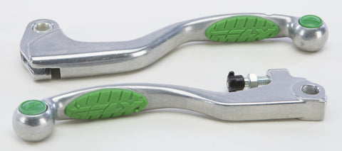 FLY RACING GRIP LEVER SET GREEN 204-036