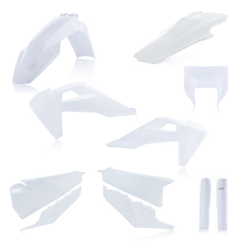 ACERBIS FULL PLASTIC KIT WHITE 2791536811