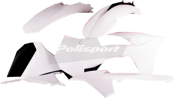 POLISPORT PLASTIC BODY KIT WHITE 90508