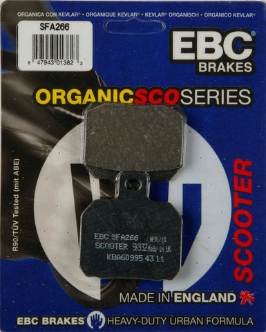 EBC BRAKE PADS SFA266