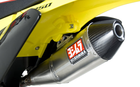 YOSHIMURA RS-4 HEADER/CANISTER/END CAP EXHAUST SLIP-ON SS-AL-CF 218312D320
