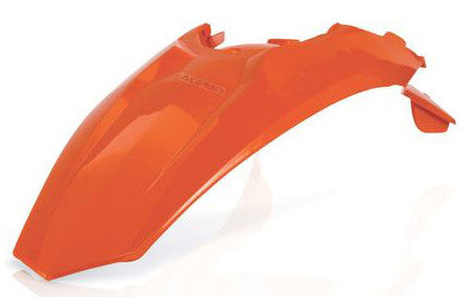 ACERBIS REAR FENDER W/TAILLIGHT TAB ORANGE 2250385226