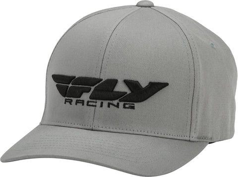 FLY RACING FLY PODIUM HAT GREY SM/MD 351-0385S