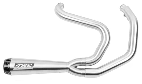 TBR COMP S 2IN1 EXHAUST SPORTSTER BRUSHED W/CF END CAP 005-4110199