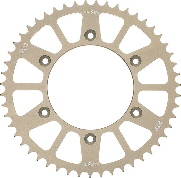 SUNSTAR REAR SPROCKET ALUMINUM 56T-420 HON 5-145656