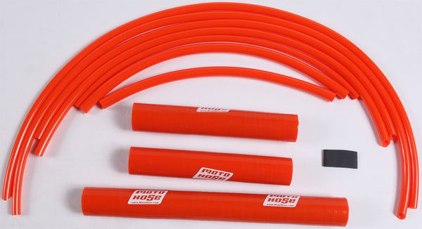 MOTO HOSE SILICONE HOSE KIT (ORANGE) 24-601O