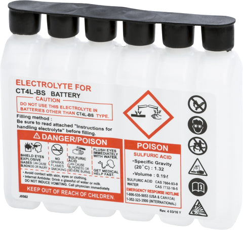 FIRE POWER SEALED BATTERY ELECTROLYTE PACK 186CC 190CC CTX