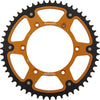 SUPERSPROX REAR STEALTH SPROCKET ALU/STL 52T-520 GLD KAW/SUZ RST-808-52-GLD