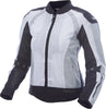 FLY RACING WOMEN'S COOLPRO MESH JACKET WHITE/BLACK 2X 477-8056-6