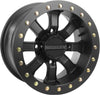 RACELINE MAMBA BDLK WHEEL 14X7 4/137 5+2 (+10MM) BLACKOUT A71B-47037-T-52