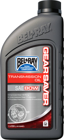 BEL-RAY GEAR SAVER TRANSMISSION OIL 80W 1L 99250-B1LW