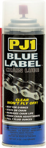 PJ1 BLUE LABEL CHAIN LUBE 5OZ 1-08