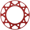 SUPERSPROX REAR EDGE SPRKT COLOR DISK ALU 43T-525 RED HON/YAM RACD-1304-43-RED
