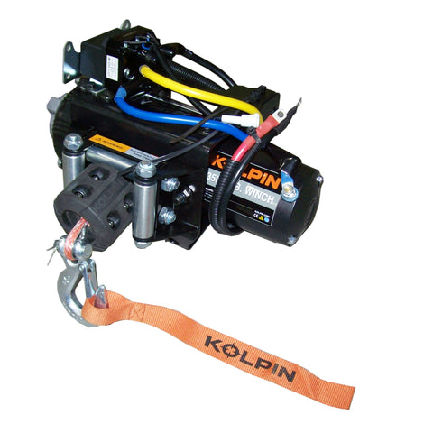 KOLPIN QUICK MOUNT WINCH 3500 SYNTHETIC POL 26-3110