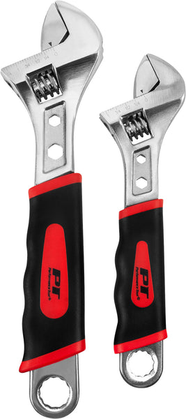 PERFORMANCE TOOL 2PC ADJUSTABLE WRENCH SET W30701